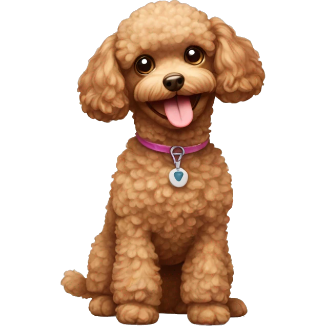 toy poodle emoji