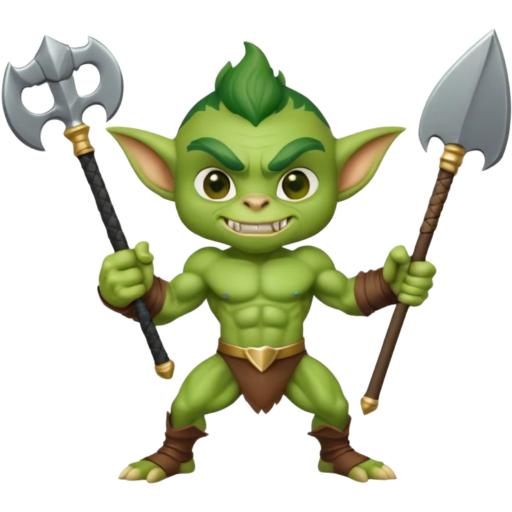 strong gremlin  emoji