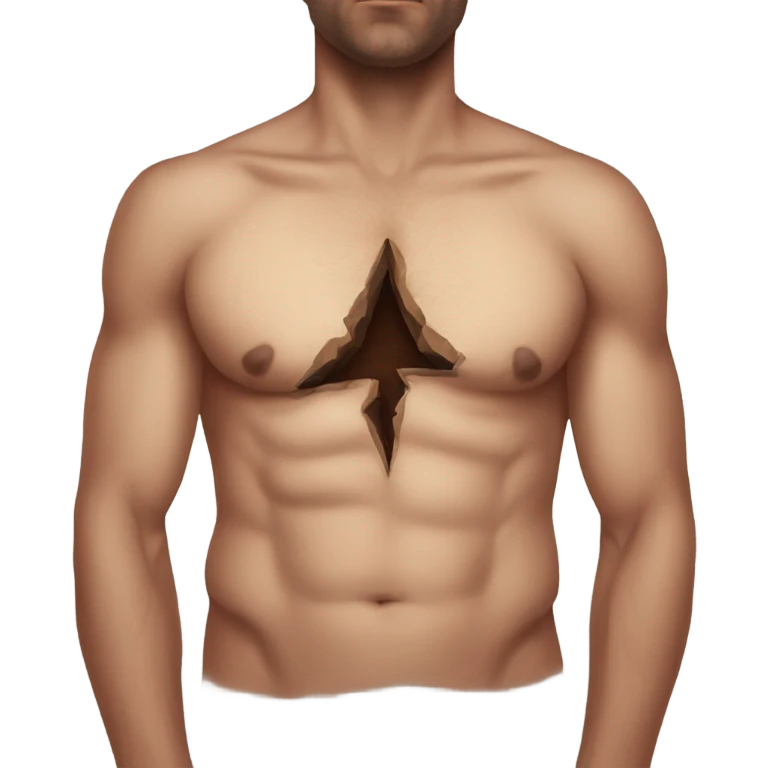 Scars on chest  emoji