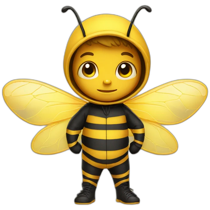 Bee boy emoji
