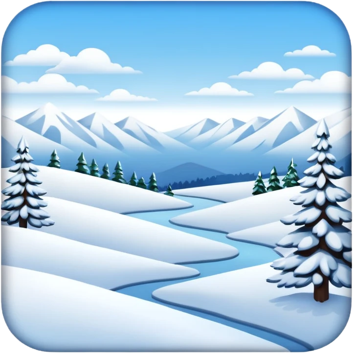 Snow season emoji