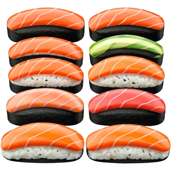 Sushis emoji