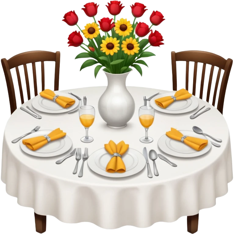 set table for shared dining emoji
