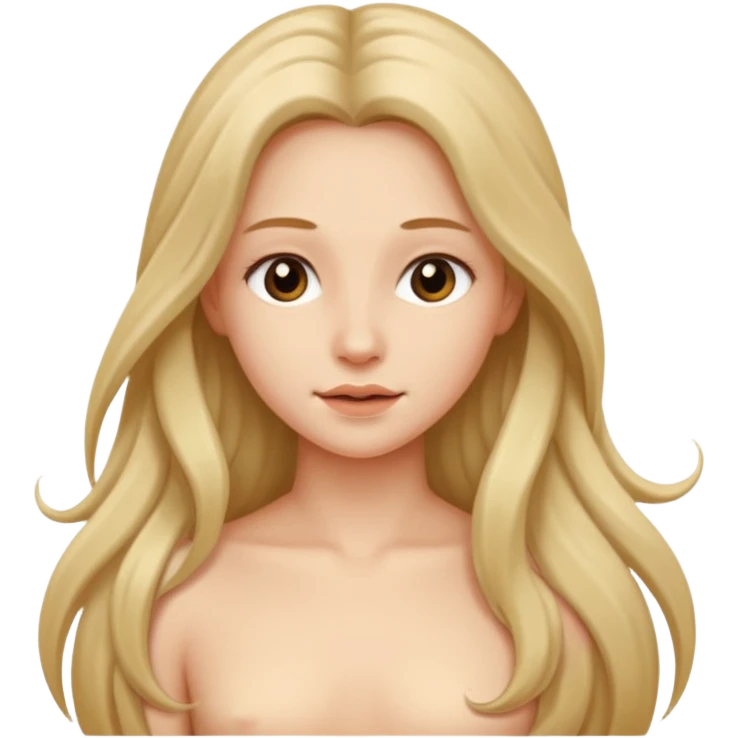 Naked girl emoji
