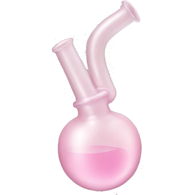 Pale pink bong emoji