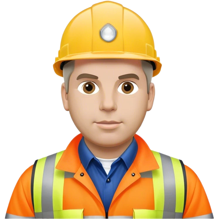 Prince Andrew in hi vis clothing emoji