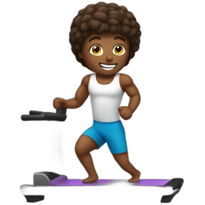 working out emoji