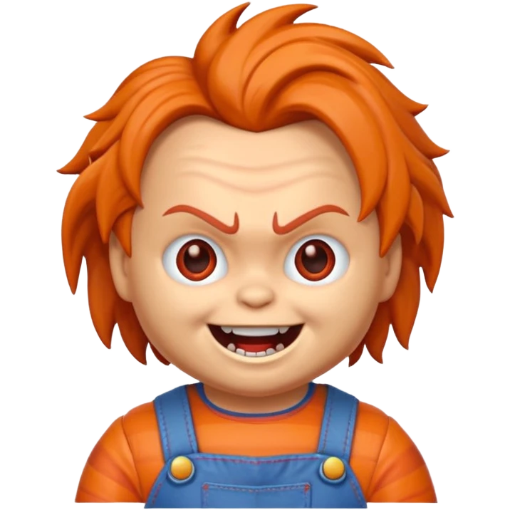 Un emojin de chuky emoji