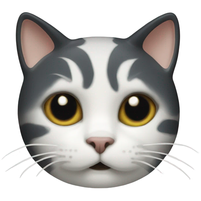 Porcelain cat emoji