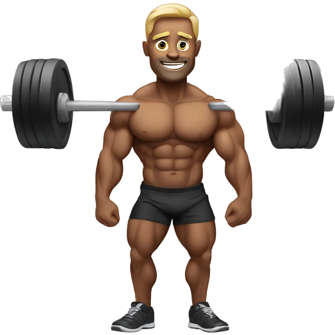 jacked bodybuilder  emoji