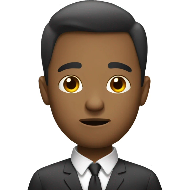 Bored at work emoji