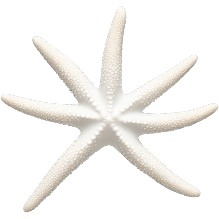 White starfish  emoji