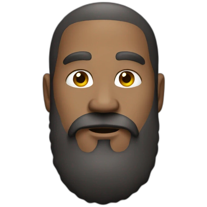 Big man with a beard emoji