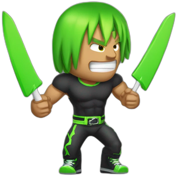 d-generation x crotch chop taunt emoji