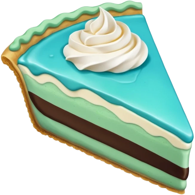 a slice of baja blast pie emoji