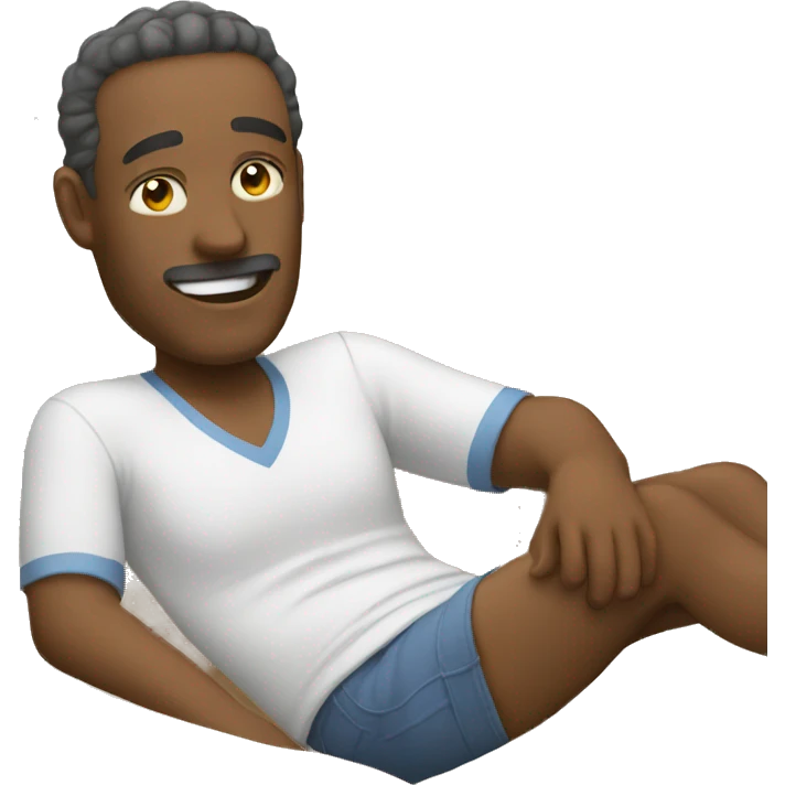 Completely relaxed emoji