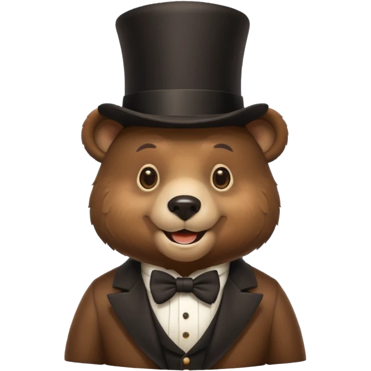 🐻🎩 emoji