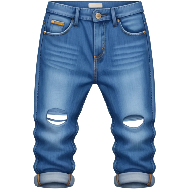 baggy Denim Jeans emoji