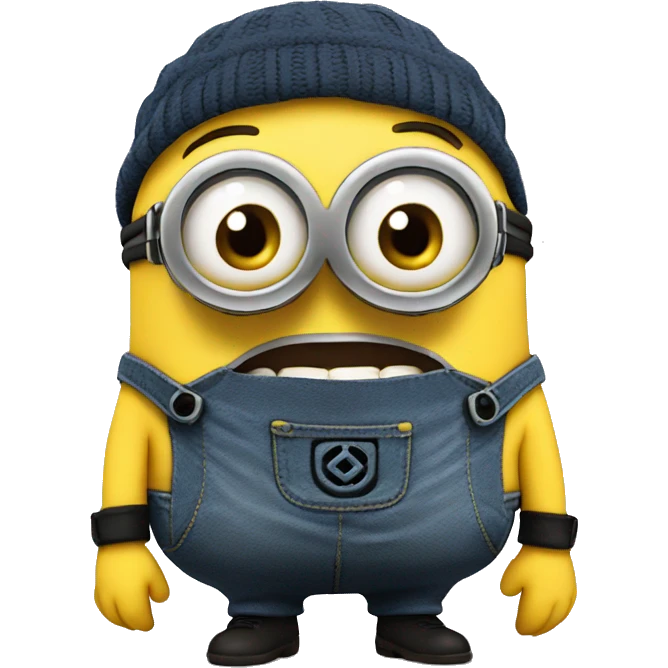 Funny minion emoji
