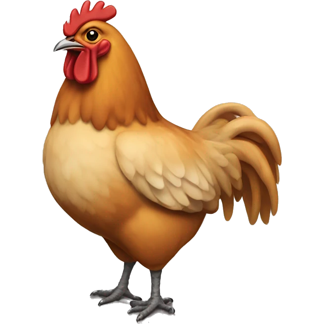 Pound chicken emoji