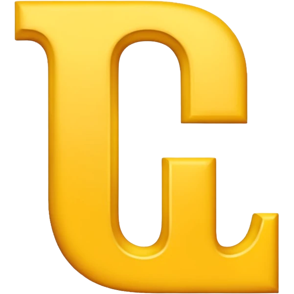 The letter U emoji