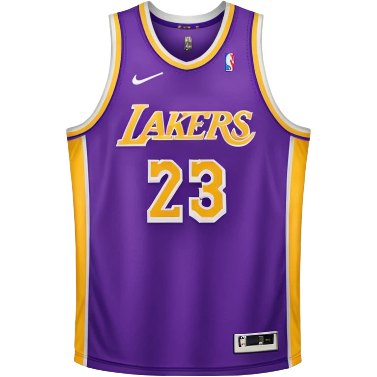 los angeles lakers jersey emoji