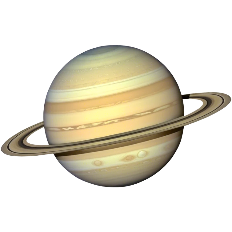 Planet Saturn emoji