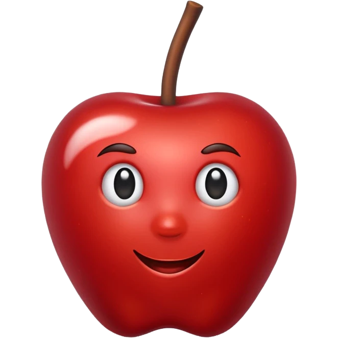 Morango do amor emoji
