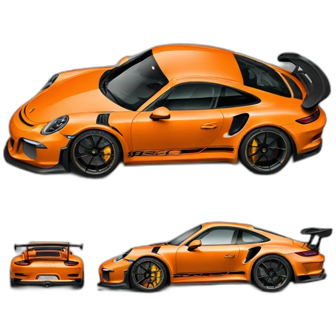 porsche gt3 rs emoji