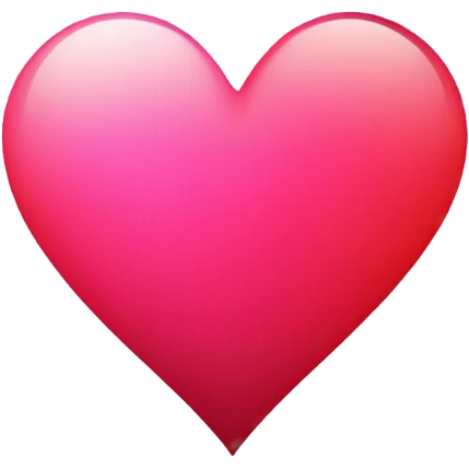 red pink heart emoji