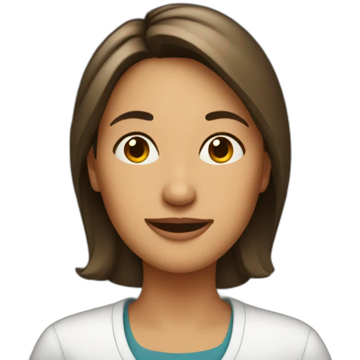Mom on a market emoji
