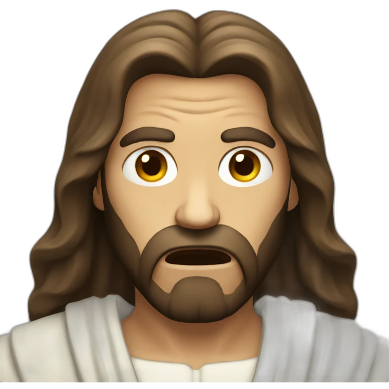 angry jesus emoji