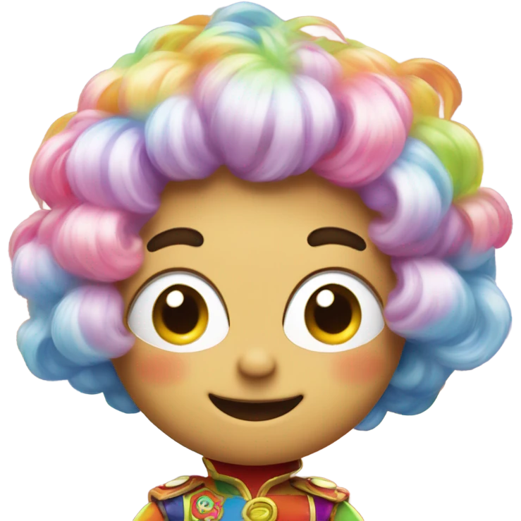 Anpanman with wig  emoji