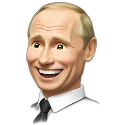 Putin happy emoji