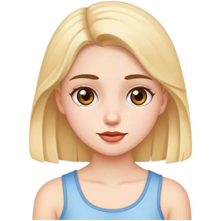 Girly girl emoji