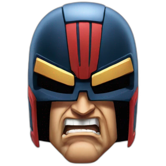 judge dredd angry face emoji