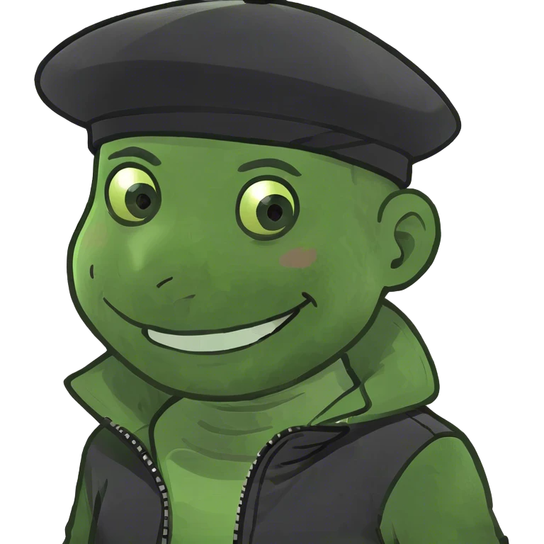 smiling boy in black jacket emoji