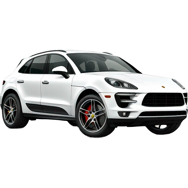 white porsche macan emoji