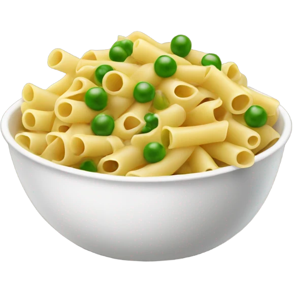 Pasta with peas  emoji