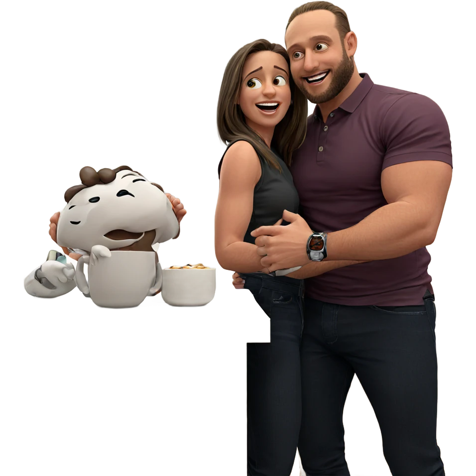 sweet moment indoors together emoji