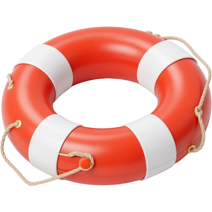 2d flat lifebuoy emoji