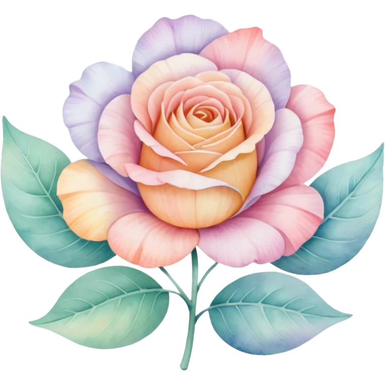 Lirio color pastel  emoji