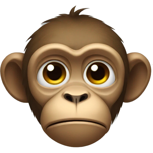 monkey tired emoji