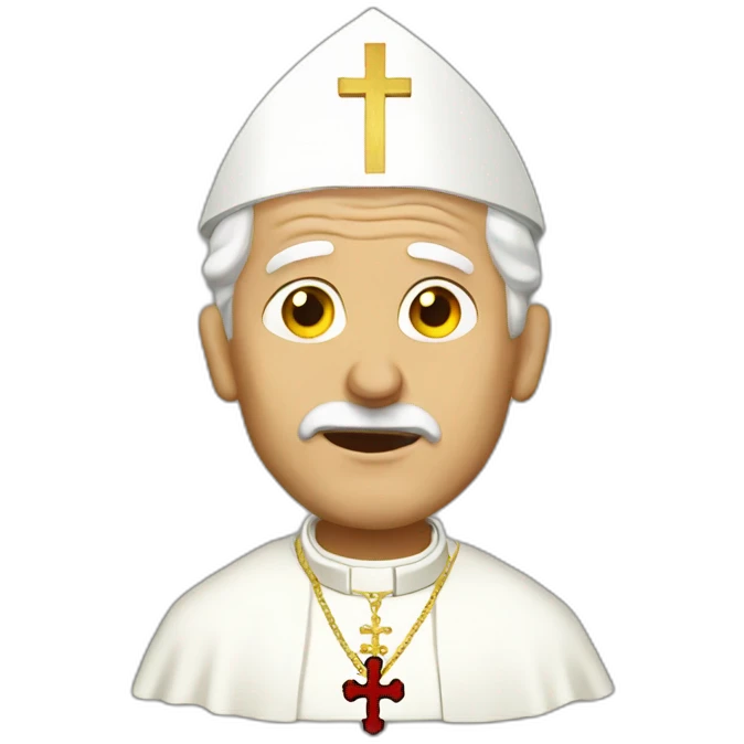 Pope Hangover emoji