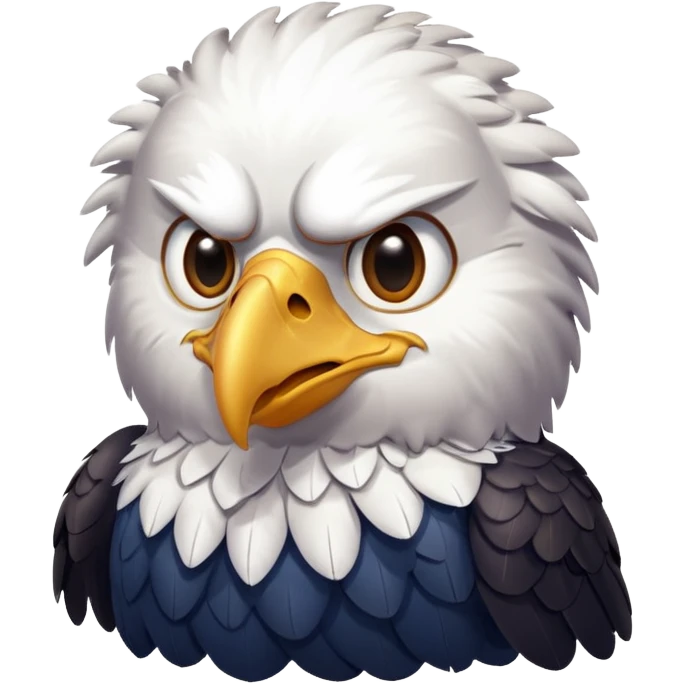 sick eagle emoji