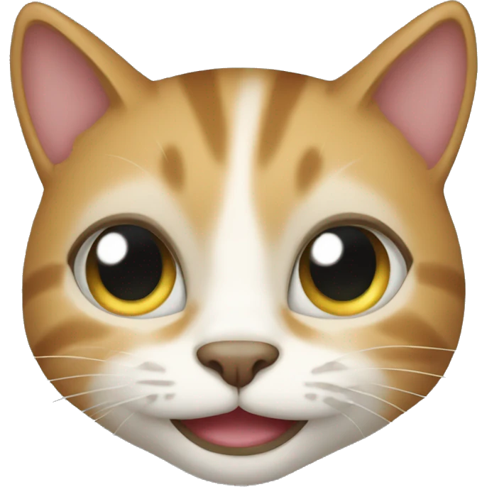 Cat smiling  emoji