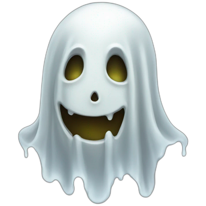 Ghost realistic emoji