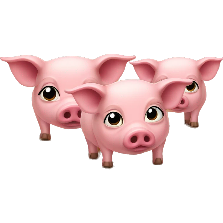pigs in the desert  emoji