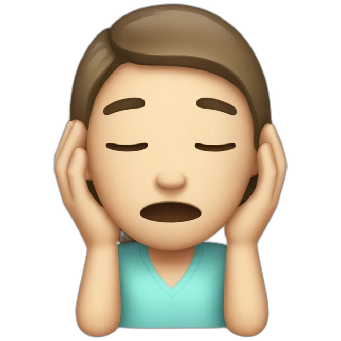 headache sick emoji