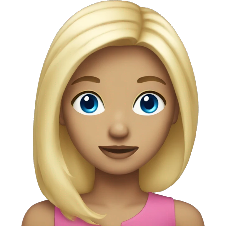 blonde with blue eyes emoji